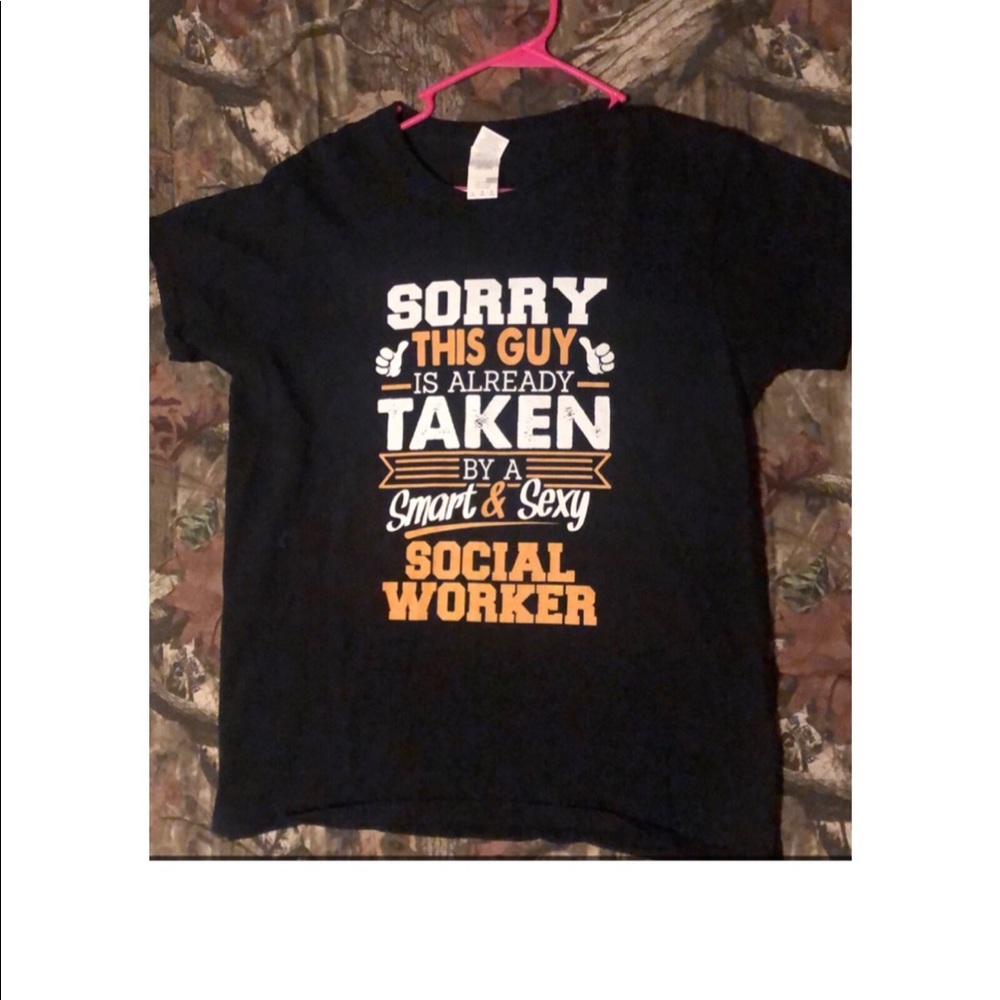 Social worker tshirt